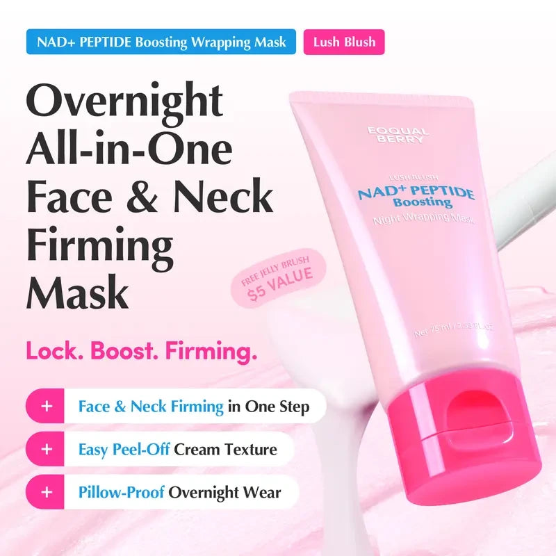 EQQUALBERRY NAD Peptide Boosting Night Wrapping Mask